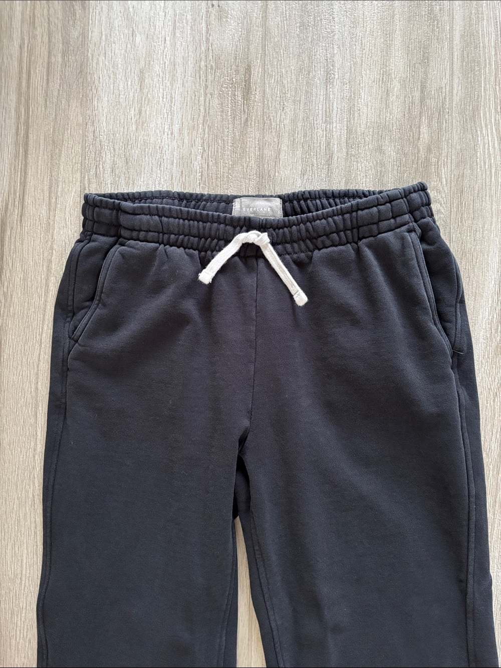 Everlane Black Sweatpants With Pockets Size Small - Picture 3 of 11